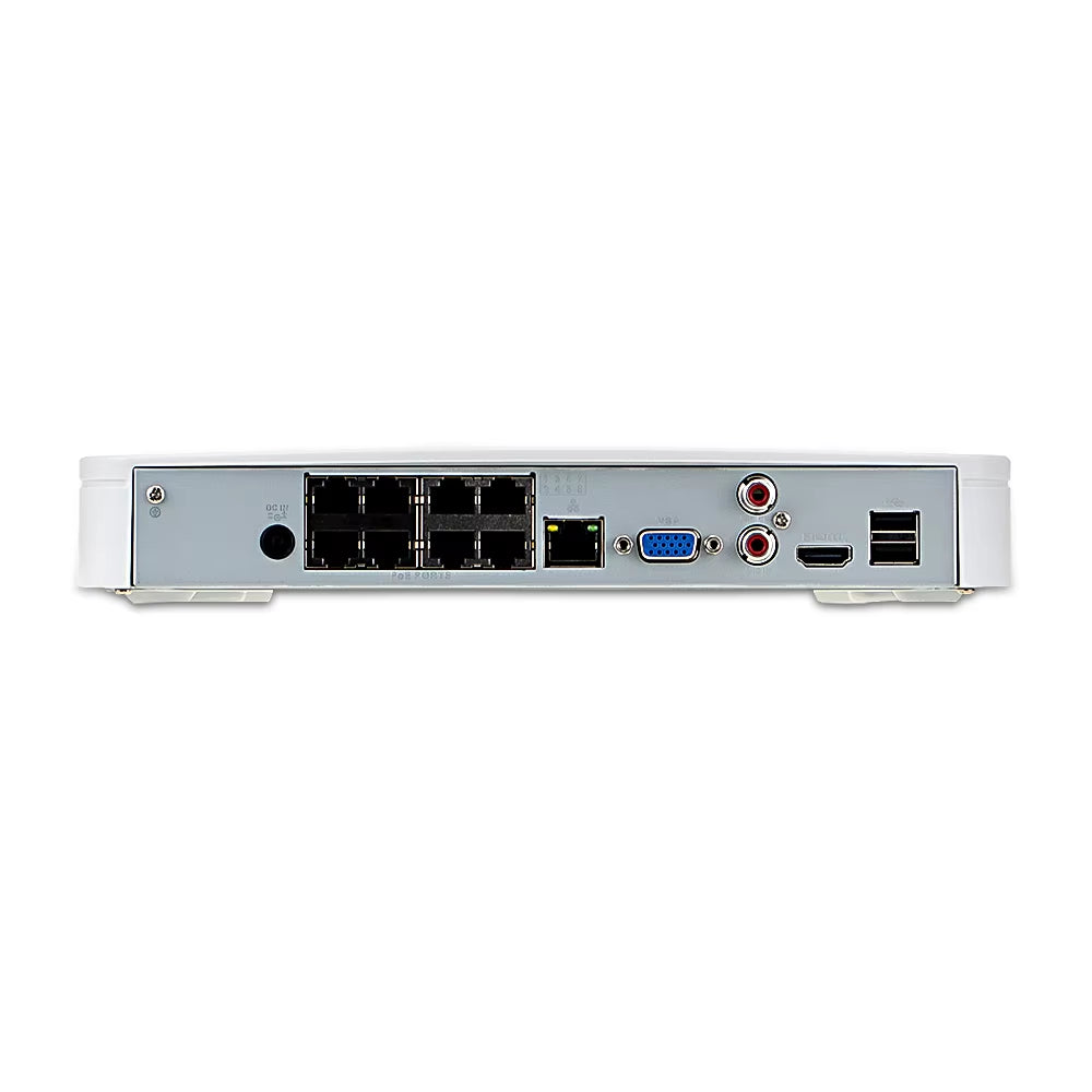 POE NVR 4CH NVR4104-P-4KS3 8CH NVR4108-8P-4KS3 Smart 1U 1HDD 4/8Poe Network Video Recorder Perimeter Protection SMD Plus