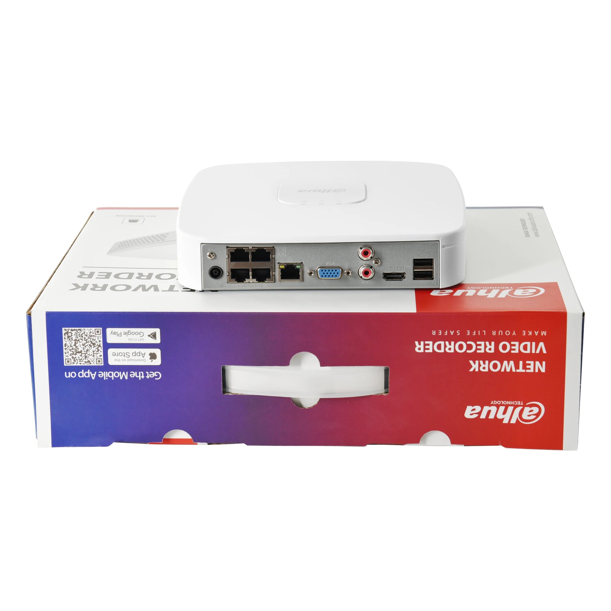 POE NVR 4CH NVR4104-P-4KS3 8CH NVR4108-8P-4KS3 Smart 1U 1HDD 4/8Poe Network Video Recorder Perimeter Protection SMD Plus